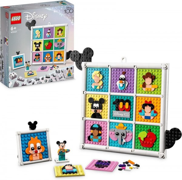 LEGO Disney 43221 Zeichentrickikonen