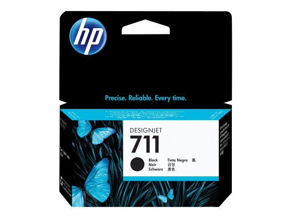 HP Cartuccia inchiostro nero DesignJet 711 - 38 ml - Inchiostro a base di pigmento - 1 pz