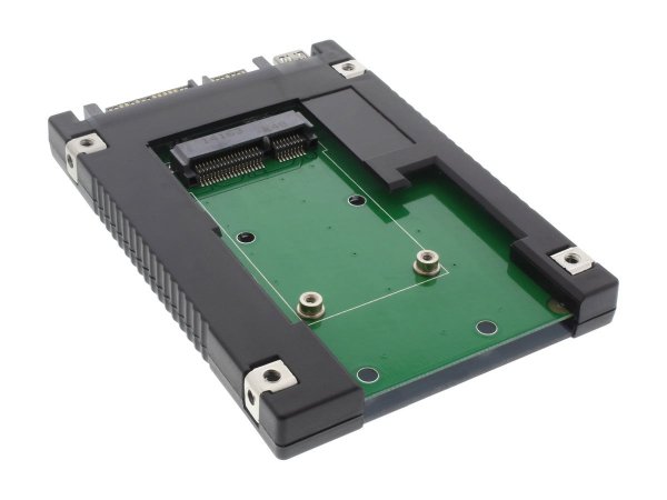 InLine Adattatore 2,5" - SATA a mSATA SSD - converter unità ottiche