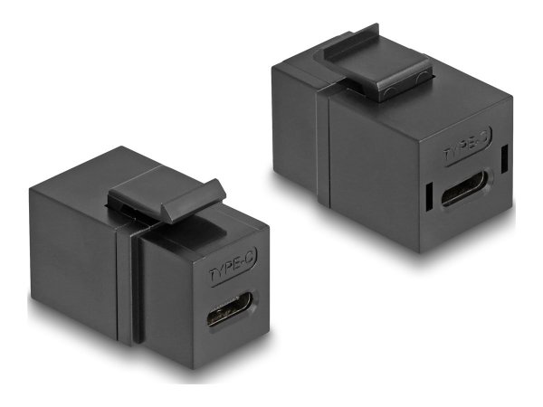 Delock Keystone Modul USB 2.0 Type-C Buchse zu schwarz - Cavo - Digitale/dati