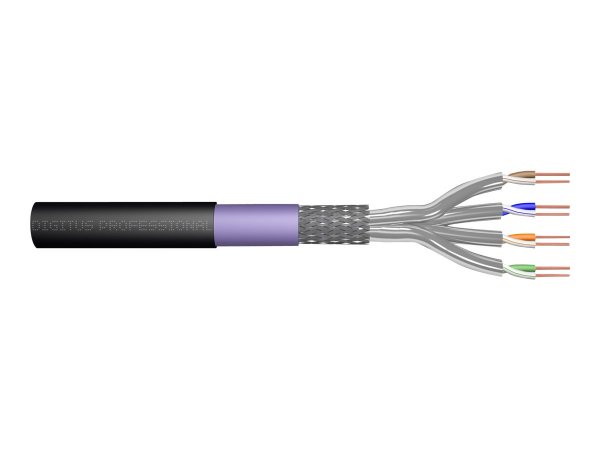 DIGITUS Cavo per installazione interrata CAT 7 S/FTP - 500 m - simplex - PE - 500 m - Cat7 - S/FTP (