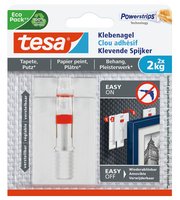 Tesa 77777 - Interno - Gancio universale - Bianco - 2 kg - 2 pz