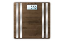 Medisana GmbH Medisana BS 552 - Bilancia pesapersone elettronica - 180 kg - 100 g - Bamboo - Argento