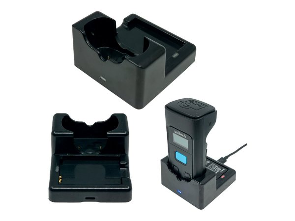 Unitech RP902 1-Slot charging cradle with spare battery slot