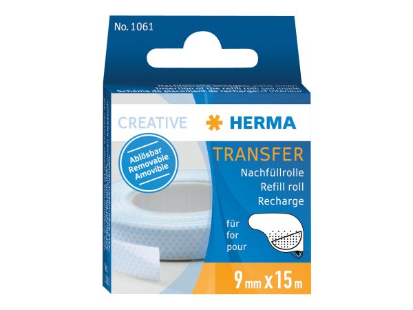 HERMA 1061 - 15 m - Rimovibile - 9 mm