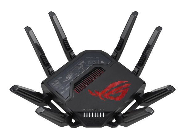 ASUS ROG Rapture GT-BE98 - Wi-Fi 7 (802.11be) - Quad-band (2.4 GHz / 5 GHz-1 / 5 GHz-2 / 6 GHz) - Co