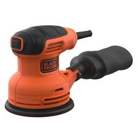 Black & Decker BEW210 - Levigatrice orbitale - Nero - Arancione - 14000 Giri/min - 81,5 dB - 92,5 dB