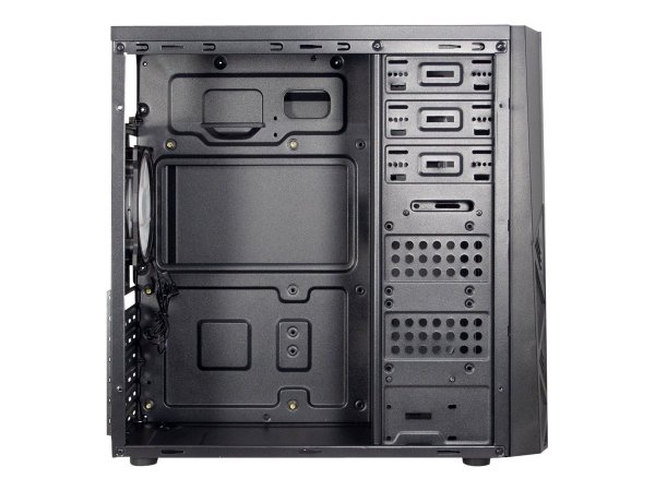 Inter-Tech B-02 RGB - Tower - PC - Nero - ATX - micro ATX - Acrilico - Blu - Verde - Rosso