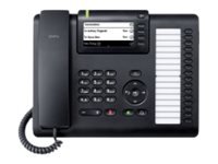 Unify OpenScape CP400 - IP Phone - Nero - Cornetta cablata - Linux - 1000 voci - Pulsanti