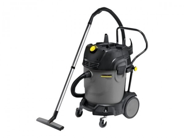 Kärcher NT 65/2 Tact² - Secco e bagnato - Nero - Grigio - Giallo - Manopola - 65 L - 148 l/s - 25,4