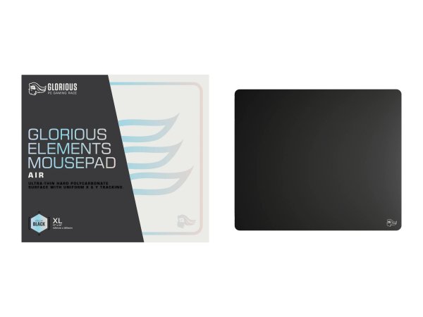 Glorious PC Gaming Race Glorious Gaming Elements AIR - Nero - Monocromatico - Policarbonato - Barra