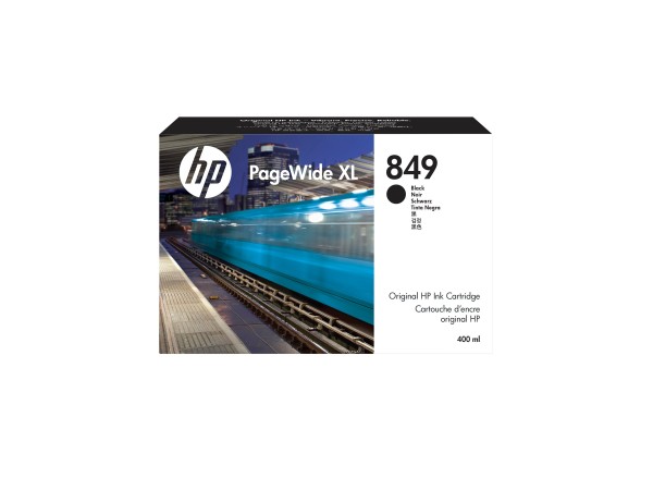 HP Cartuccia di inchiostro nero PageWide XL 849 da 400 ml - Nero - 1 pz