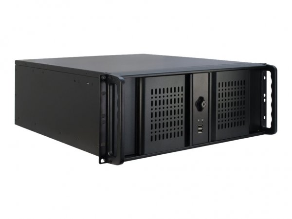 Inter-Tech 4U-4098-S - Supporto - Server - Nero - ATX - micro ATX - Mini-ITX - Acciaio - 4U