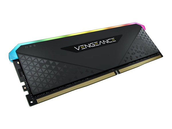 Corsair Vengeance RGB CMG16GX4M1E3200C16 - 16 GB - 1 x 16 GB - DDR4 - 3200 MHz - 288-pin DIMM - Nero