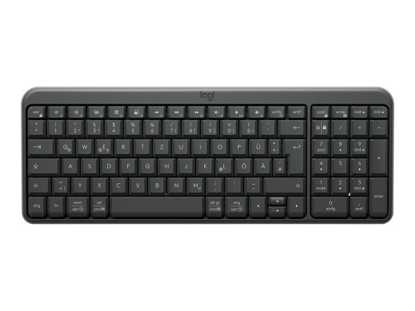 Logitech Wireless Keyboard K250 Graphite DE - Tastiera - QWERTZ