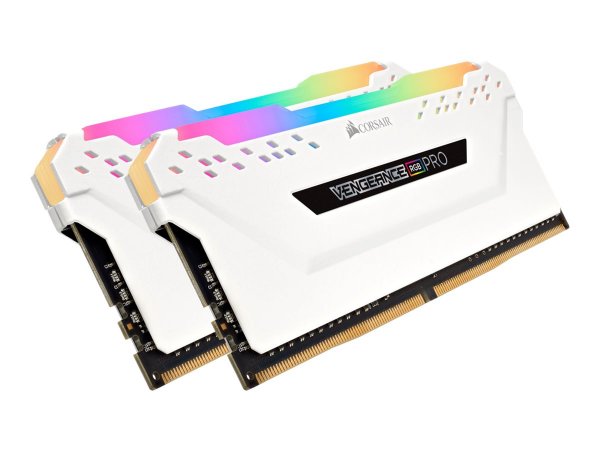 Corsair Vengeance CMW16GX4M2C3600C18W - 16 GB - 2 x 8 GB - DDR4 - 3600 MHz - 288-pin DIMM - Bianco