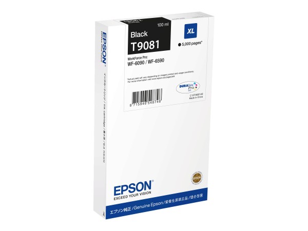 Epson Wf-6xxx Ink Cartridge Black Xl - Originale - Cartuccia di inchiostro