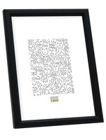 Deknudt S236K2 DIN A4 21x29.7 Holzrahmen in schwarz - Bürokleinmaterial - Bürokleinmaterial