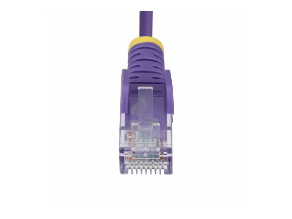 StarTech.com Purple Slim Cat6 Ethernet Cable - Cavo - Rete