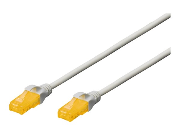 DIGITUS 1m Cat6a U/UTP - 1 m - Cat6a - U/UTP (UTP) - RJ-45 - RJ-45