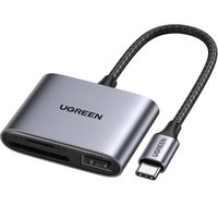 Ugreen 80798 - MicroSD TransFlash - MicroSDHC - MicroSDXC - SD - SDHC - SDXC - Grau - Card-Reader -
