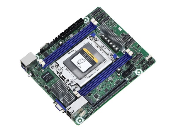 ASRock ROMED4ID-2T 1xSKT SP3 AMD EPYC 7000 SoC SATA NVMe 1xM.2 2x10GbE - Scheda madre - Mini-ITX