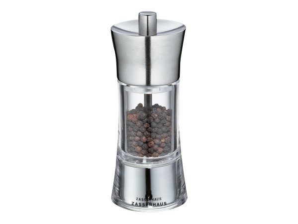 Zassenhaus Aachen - Acciaio inossidabile - Trasparente - Acrilico - Acciaio inossidabile - Pepe - 58