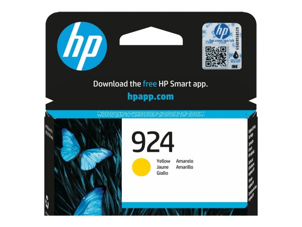 HP 924 Gelb Original Druckerpatrone Standardertrag - Originale - Cartuccia di inchiostro