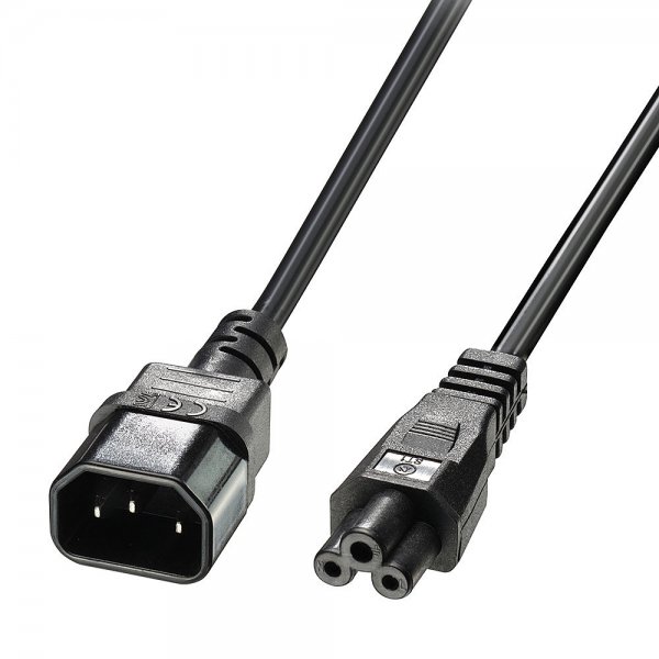 Lindy Iec C14 an C5 Netzkabel - Cavo - Prolunga