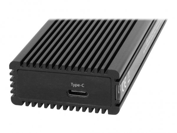 Inter-Tech K-1685 - Box esterno SSD - M.2 - M.2 - 10 Gbit/s - Collegamento del dispositivo USB - Ner