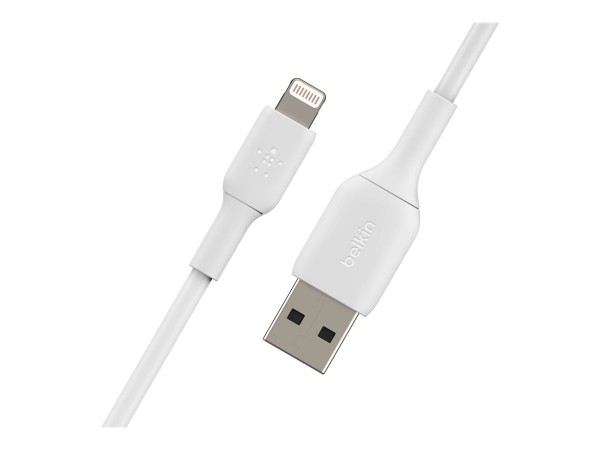 Belkin CAA001BT0MWH - 0,15 m - Lightning - USB A - Maschio - Maschio - Bianco