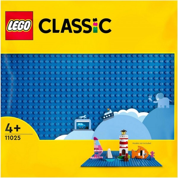 LEGO Classic Blaue Bauplatte| 11025