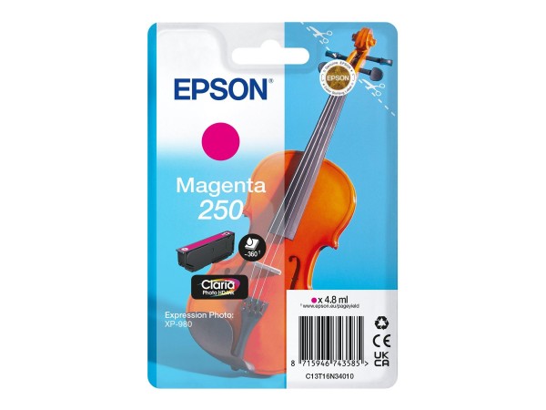 Epson Tinte C13T16N34010 250 Magenta - Originale - Cartuccia di inchiostro