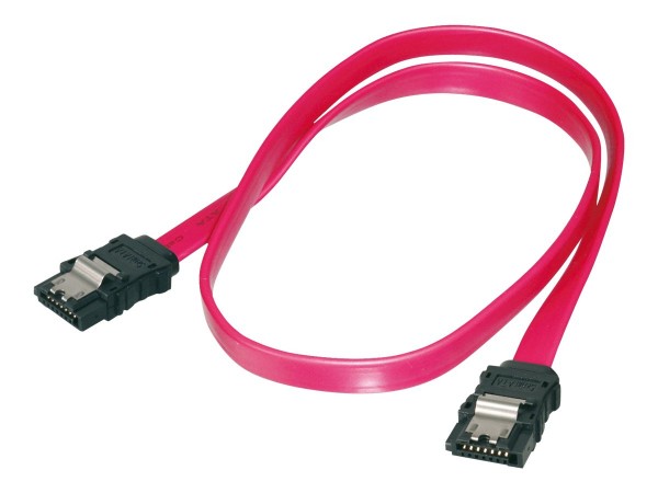 DIGITUS Cavo di collegamento SATA - 0,3 m - SATA III - SATA 7-pin - SATA 7-pin - Femmina/Femmina - R