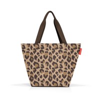 Reisenthel Einkaufstasche shopper M leo macchiato Kunstfaser braun ZS6048