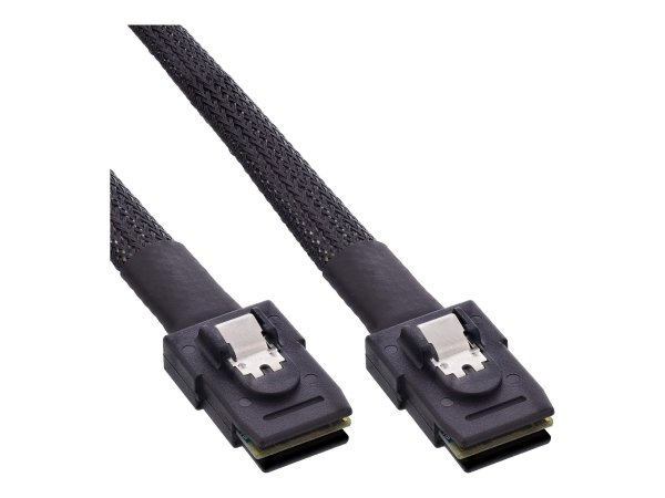 InLine Cavo Mini SAS - SFF-8087 a SFF-8087 + Sideband - 0,75m