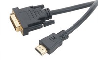 Akasa AK-CBHD06-20BK - 2 m - DVI-D - HDMI - Maschio - Maschio - Dritto