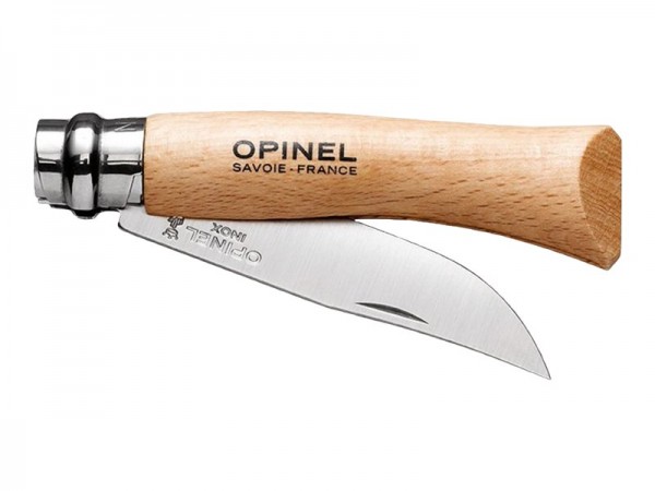 Opinel Taschenmesser No. 07 Edelstahlklinge mit Holzgriff