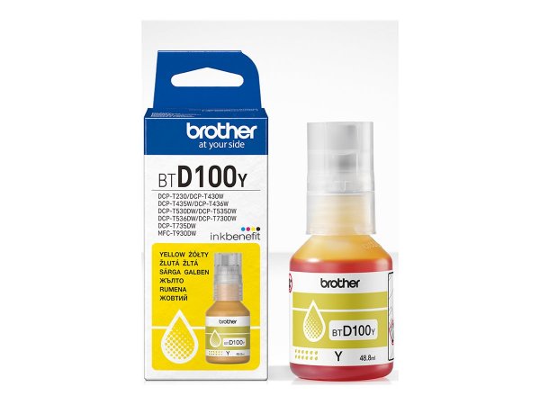 Brother BTD100Y Druckerpatronennachfüller Original - Originale - Cartuccia di inchiostro