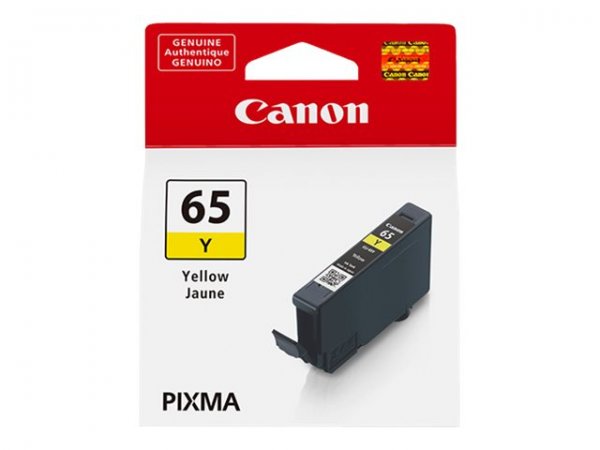 Canon Cartuccia d'inchiostro giallo CLI-65Y - Inchiostro colorato - 12,6 ml - 295 pagine - 1 pz - Co