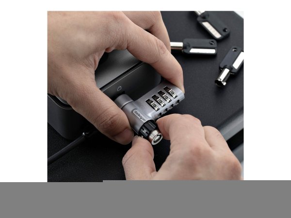 StarTech.com 10-Pack 3-in-1 Dual-Access Laptop Lock
