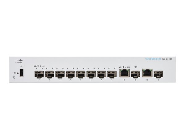 Cisco CBS350 - Gestito - L3 - Gigabit Ethernet (10/100/1000) - Montaggio rack - 1U