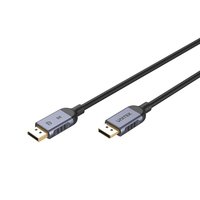 Unitek International C1628GY01-5M DisplayPort cable Black Grey - Cavo - Digitale/display/video