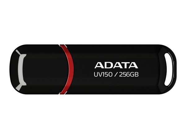 ADATA UV150 - 256 GB - USB tipo A - 3.2 Gen 1 (3.1 Gen 1) - 100 MB/s - Cuffia - Nero