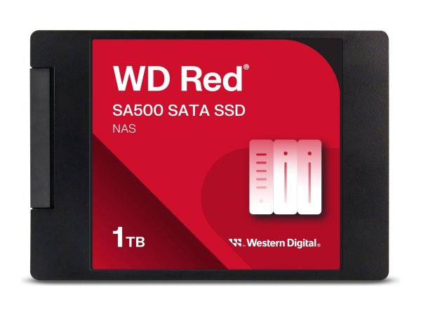 WD Red SA500 - 1 TB - 2.5" - 530 MB/s - 6 Gbit/s