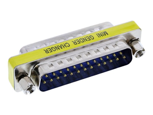 InLine Adattatore Sub-D 25pin maschio / maschio - Mini-Gender-Changer