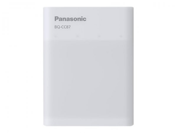 Panasonic Smartplus USB-LadegerÄt+ 4 x AA eneloop 2000 mAh - Caricabatteria - Idruro di nichel metal