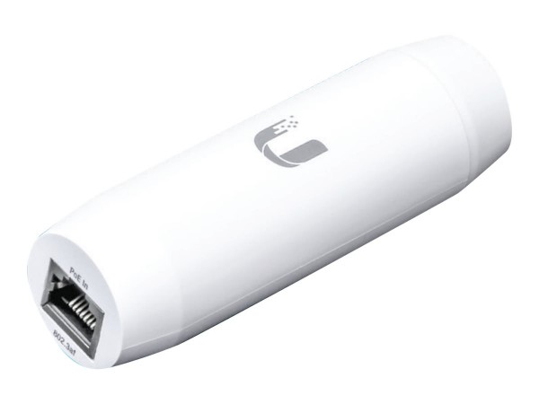 Ubiquiti INS-3AF-I-G - Gigabit Ethernet - 10,100,1000 Mbit/s - IEEE 802.3af - Bianco - 48 V - 48 V