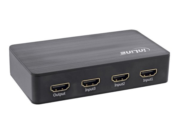 InLine Switch HDMI 3 porte - 4K2K a 60 Hz - HDCP 2.2
