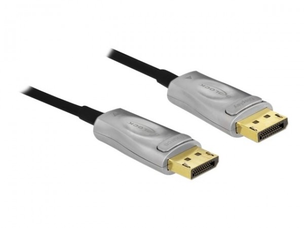 Delock 85886 - 15 m - DisplayPort - DisplayPort - Maschio - Maschio - Oro
